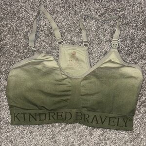 Kindred Bravely Olive Green Nursing Bra